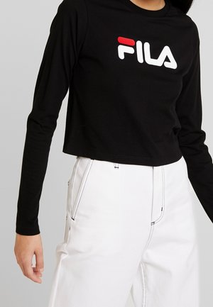 Long sleeved top - black