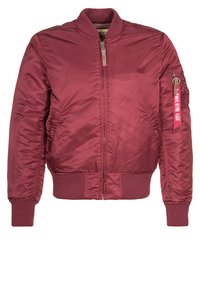 Unselected, burgundy