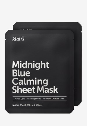 MIDNIGHT BLUE CALMING MASK 25ML 2 MASK PACK - Gesichtsmaske - -