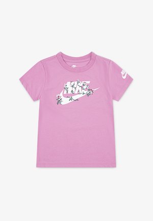 Nike Sportswear FUTURA TEE - Tričko s potlačou - magic flamingo