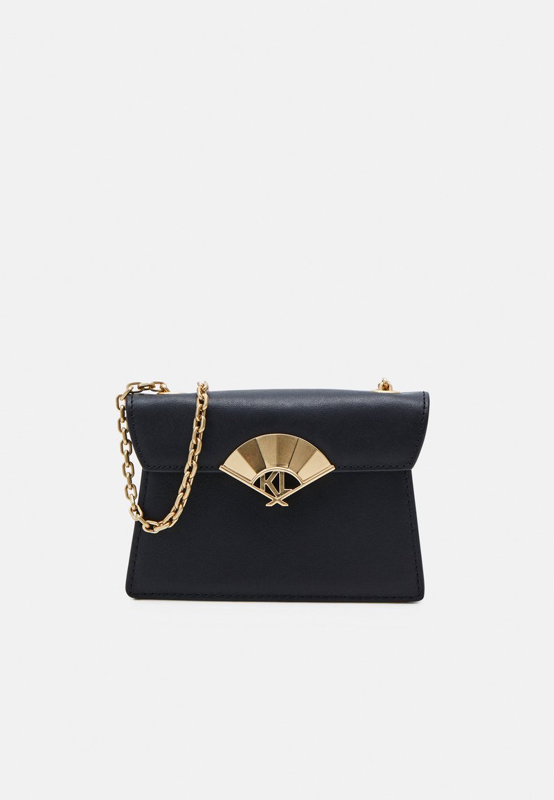 KARL LAGERFELD ARCHIVE FAN NANO BAG Umhängetasche black/schwarz
