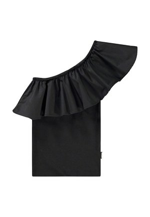 REBECCA - T-shirt med print - black