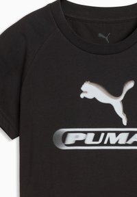 Puma PUMA SPORT SLIM GRAPHIC TEE - Μπλουζάκι με στάμπα - puma black