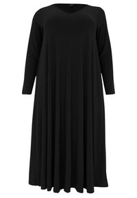 YOEK WITH LONG SLEEVES - Hverdagskjole - black