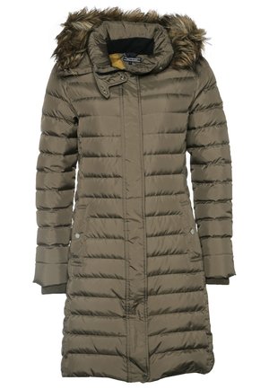 Kabát z prachového peří - beige