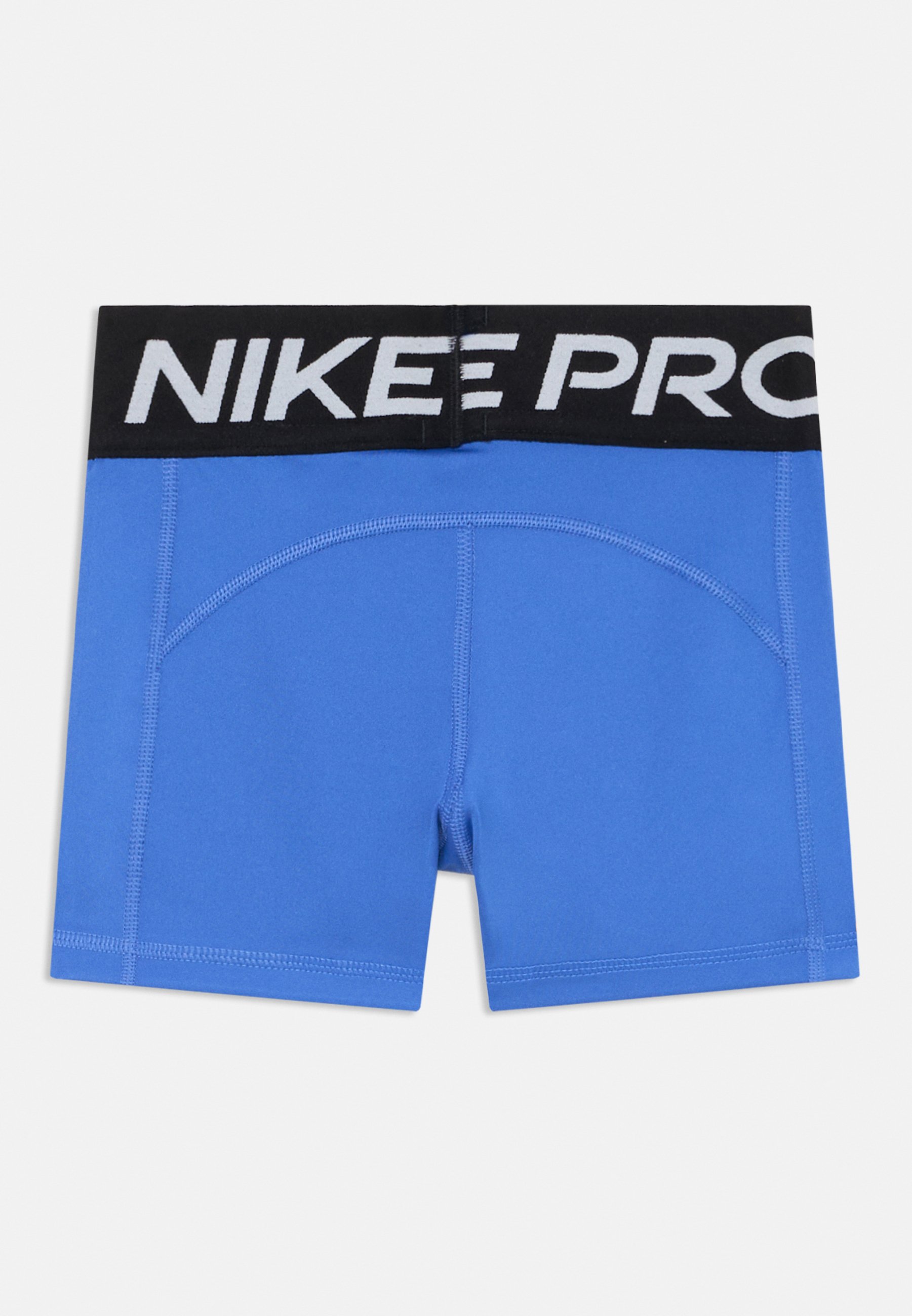 blue black and white nike shorts