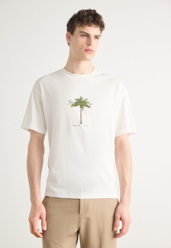 DUWOM - Print T-shirt - natural