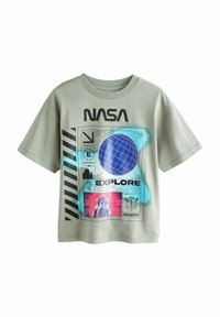 Next NASA LICENSE SHORT SLEEVE - T-shirt print - grey