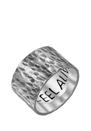 FEEL ALIVE - Ring - silberfarben