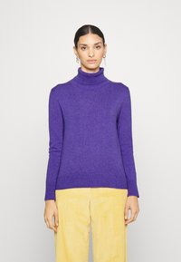 pure cashmere TURTLENECK - Camisola - irish heather