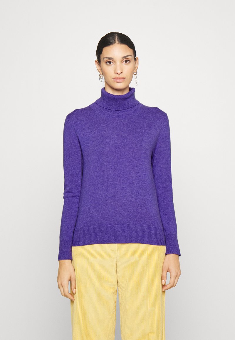 pure cashmere TURTLENECK - Camisola - irish heather
