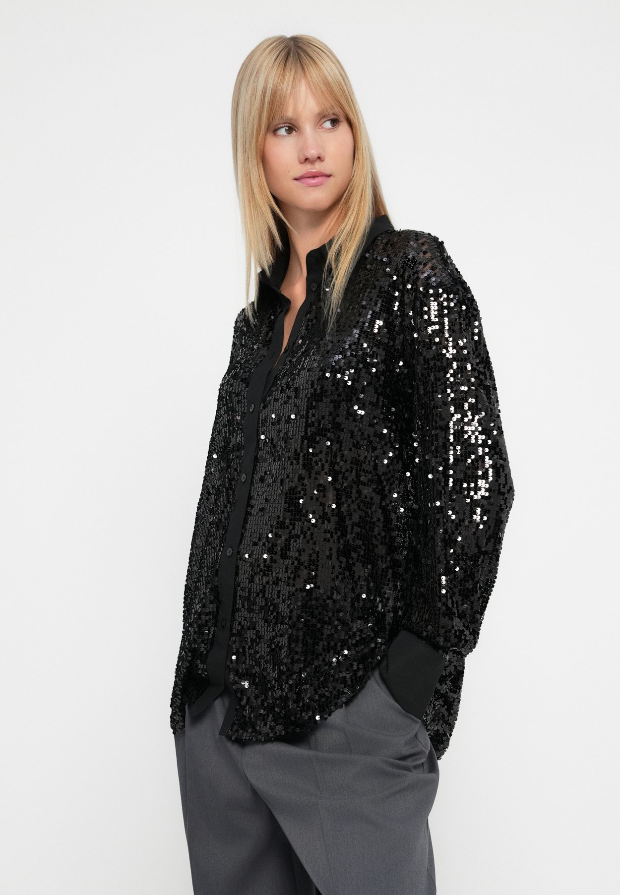 ONLCARIN LOOSE SEQUINS SHIRTS
