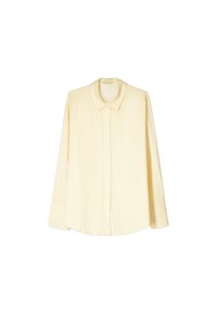 OVERSIZE - Button-down blouse - yellow