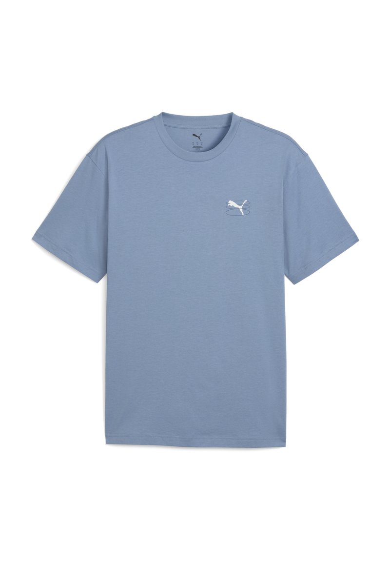 Puma T-shirt print blauw