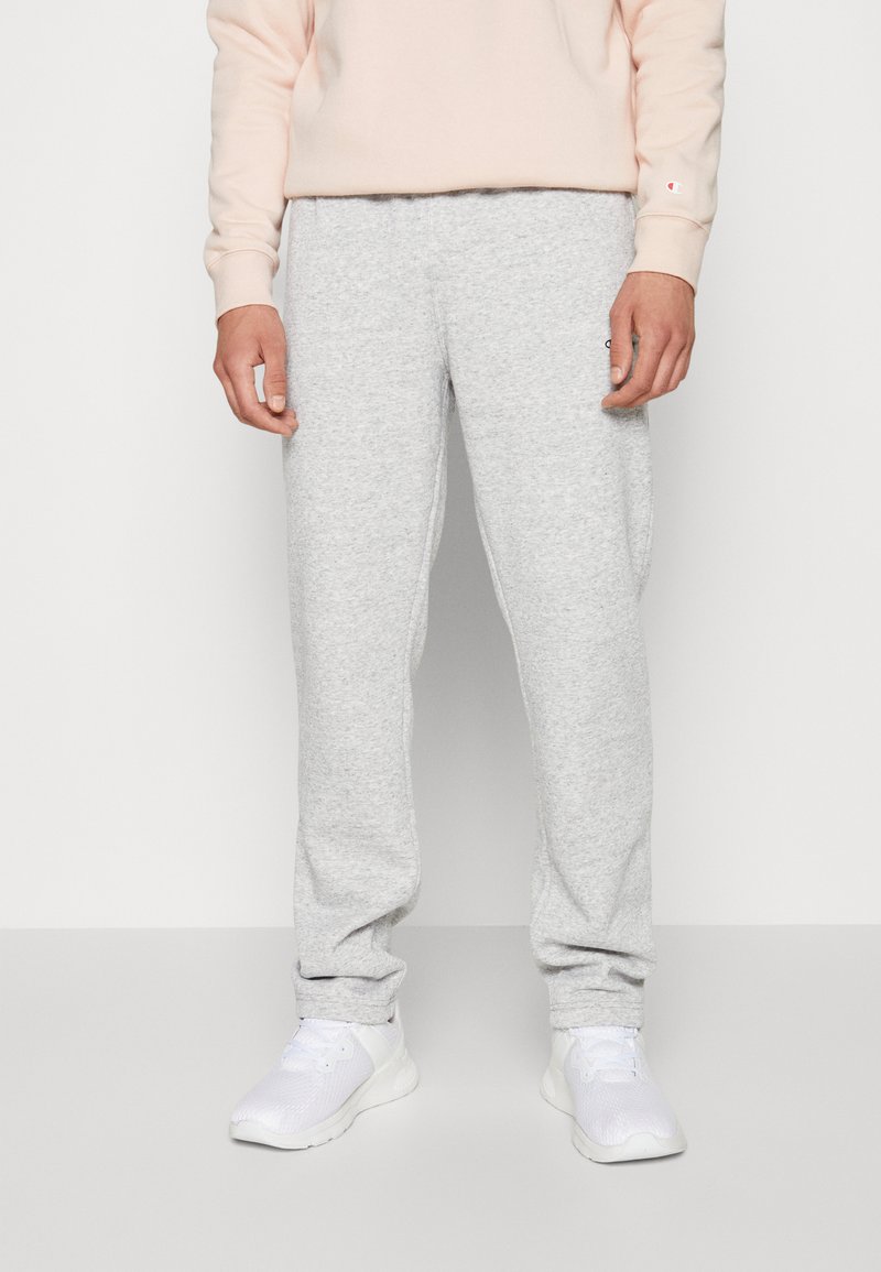 Champion STRAIGHT HEM PANTS Treniņtērpa apakšdaļas grey melange