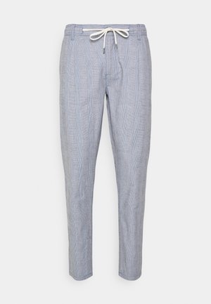 Stoffhose - mottled blue