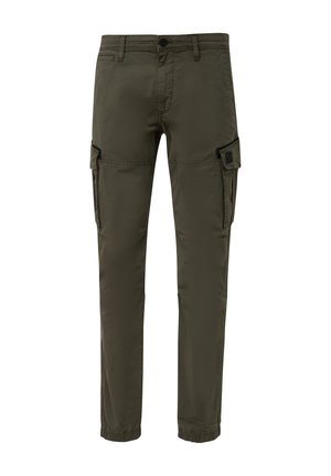 s.Oliver PHOENIX - Pantalon cargo - olivgrün