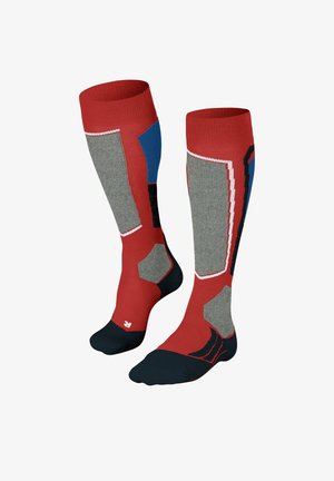 FALKE SK2 SKIING - Kniekousen - tangerine