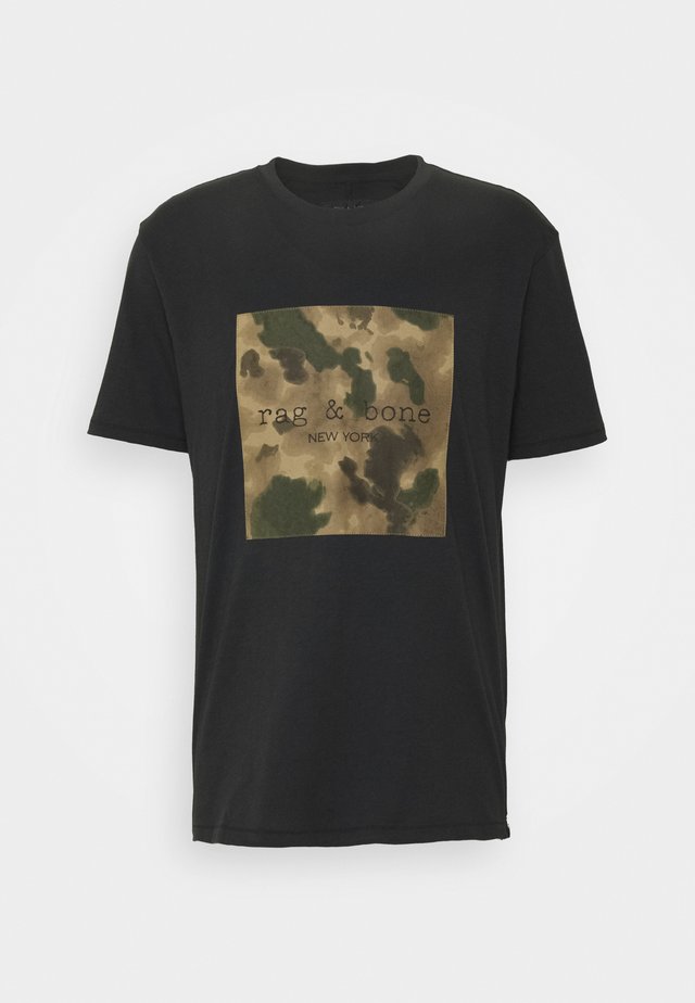 INK LOGO TEE - T-shirt imprimé - black