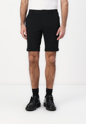 TOM TAILOR DENIM SLIM - Shorts - black