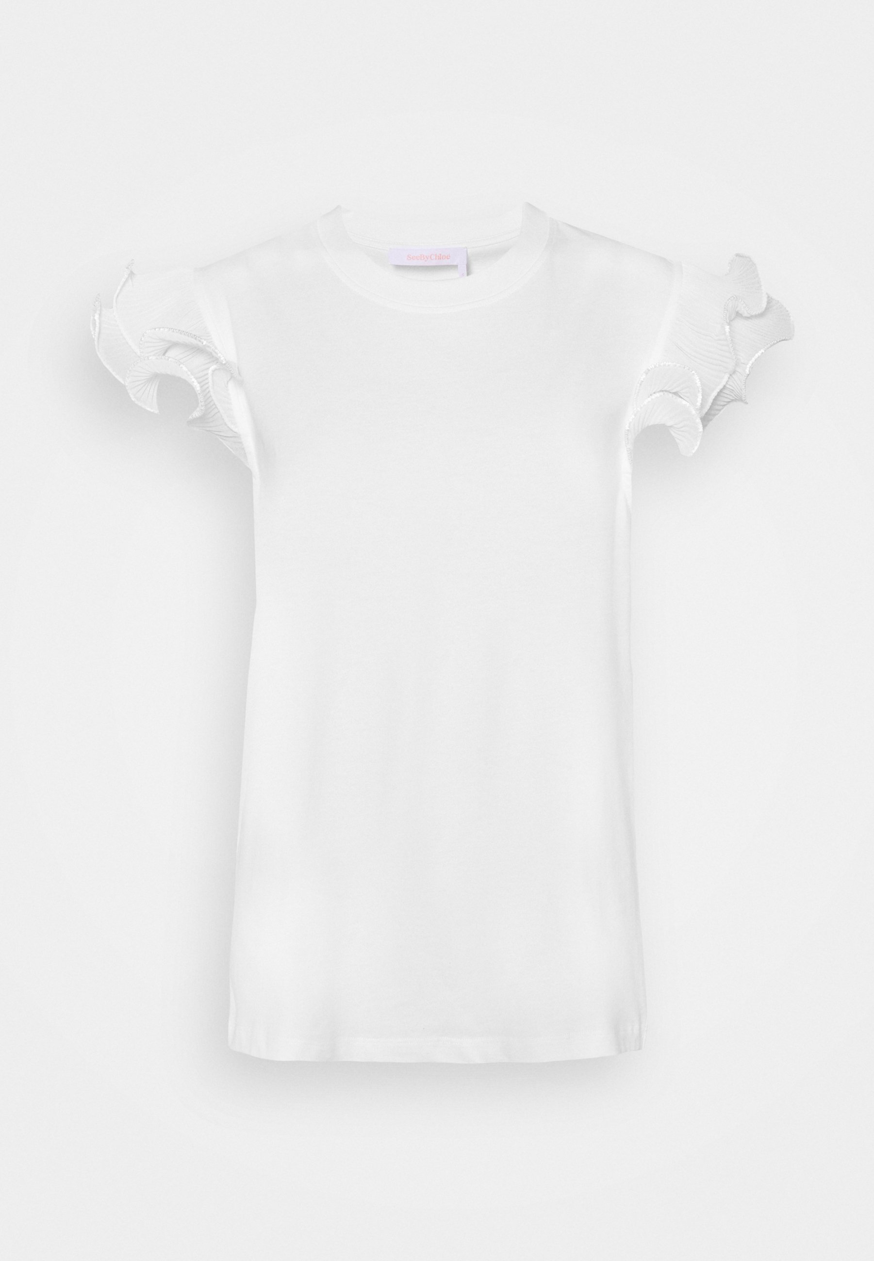 See by Chloé T shirts med print white powder Zalando.no WHITE Printed shirt See by Chloé Skjorter - Dameklær er billig