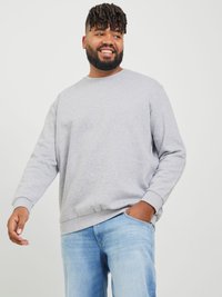 Jack & Jones - JJEBRADLEY CREW - Sweatshirt - light grey melange Thumbnail-Bild 1