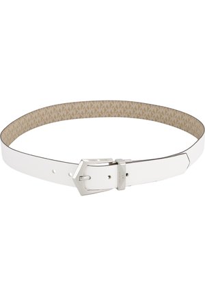 MICHAEL Michael Kors REVERSIBLE - Ζώνη - white