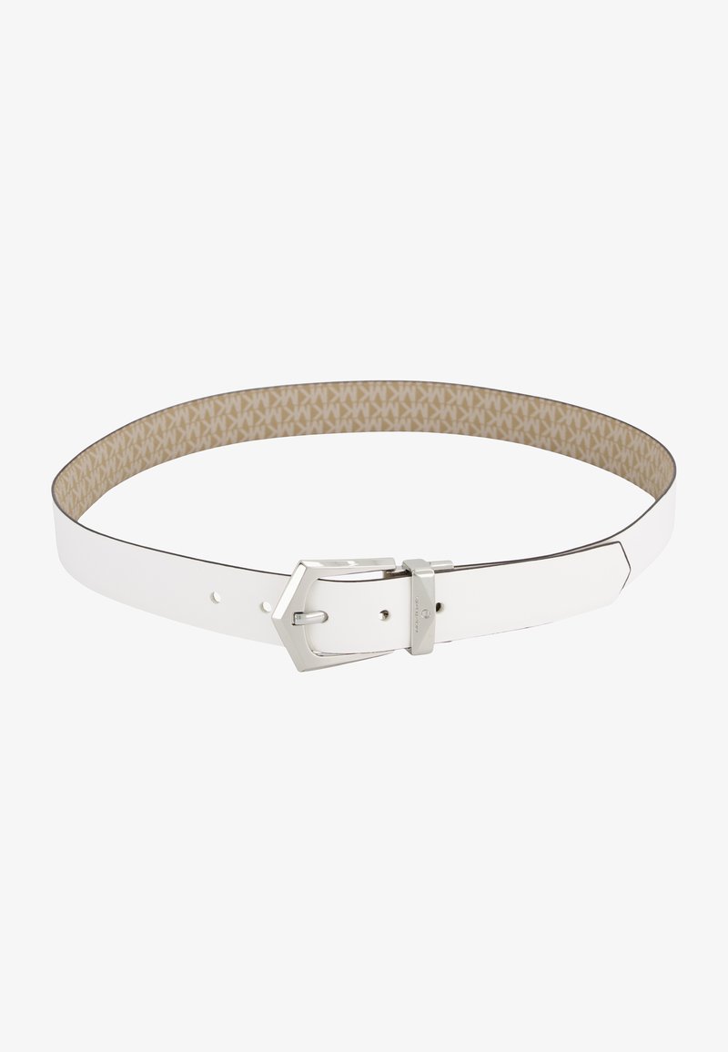 MICHAEL Michael Kors REVERSIBLE - Ζώνη - white