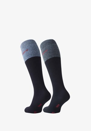 Cotton Prime, 2 PAAR - Kniestrümpfe - schwarz blau