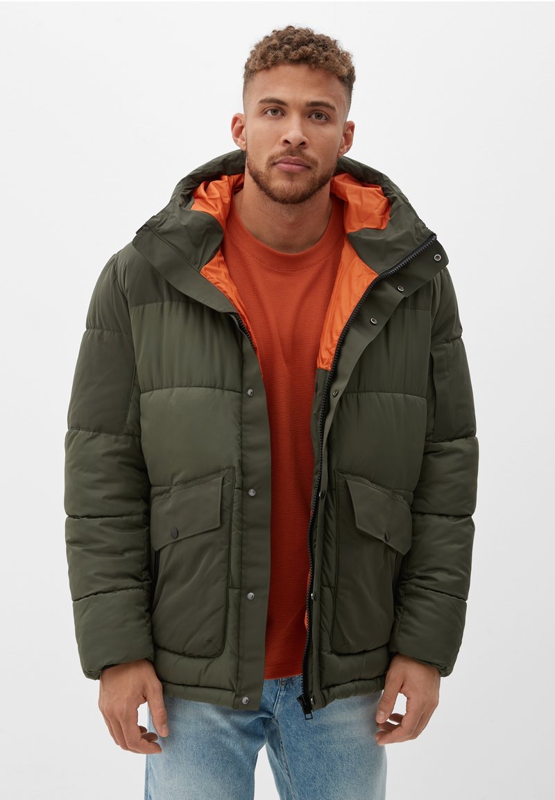 s.Oliver Veste d'hiver - khaki oliv