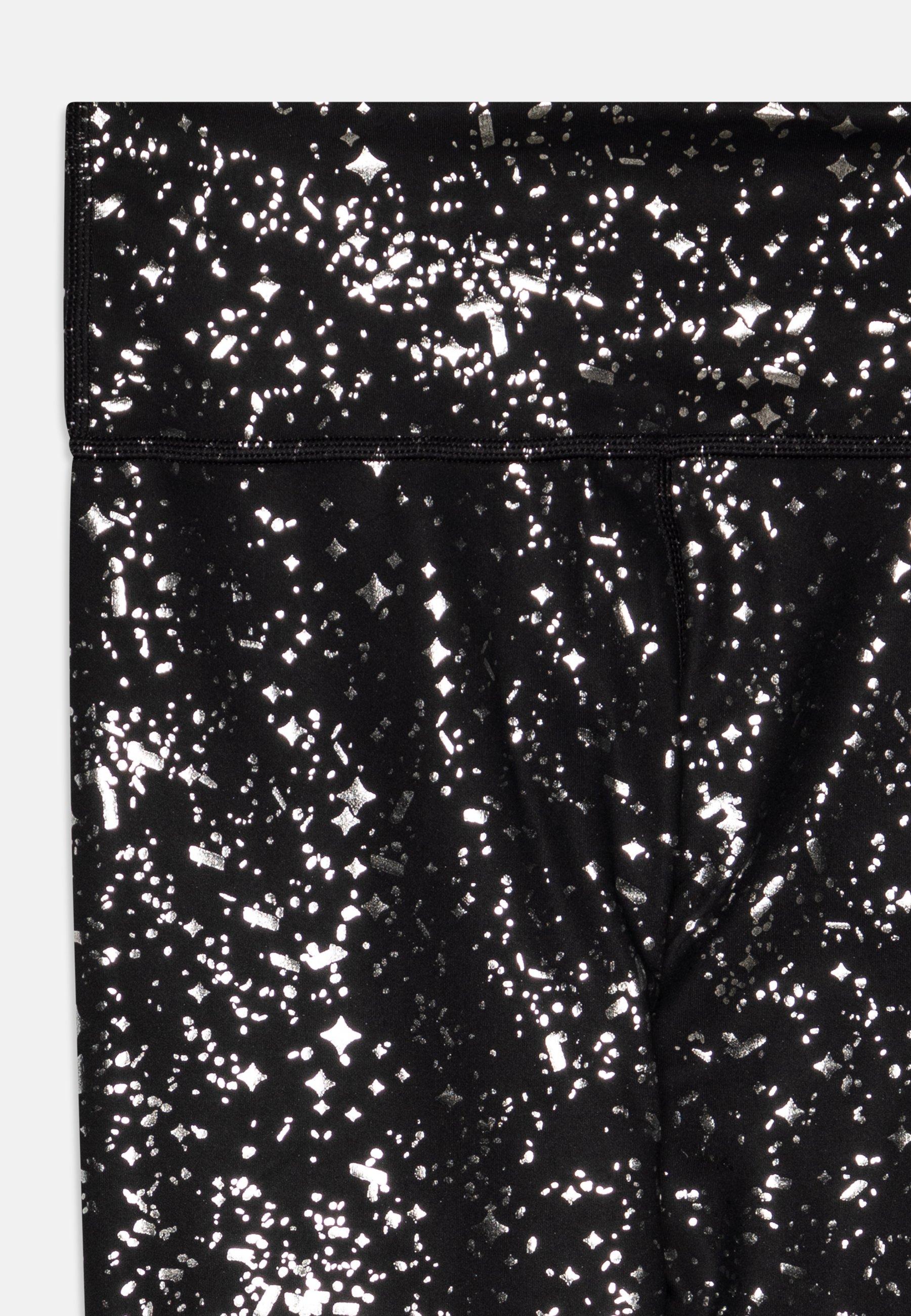 nike black metallic legging