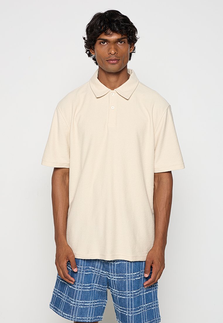 Samsøe Samsøe Poloshirt beige mêleerd