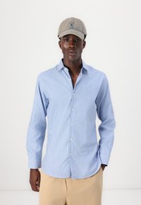 Haut Chemise à Volants Bleu Pâle Scaline Stockholm - Taille 38 - Manches Courtes - Neuf Sans étiquettes
