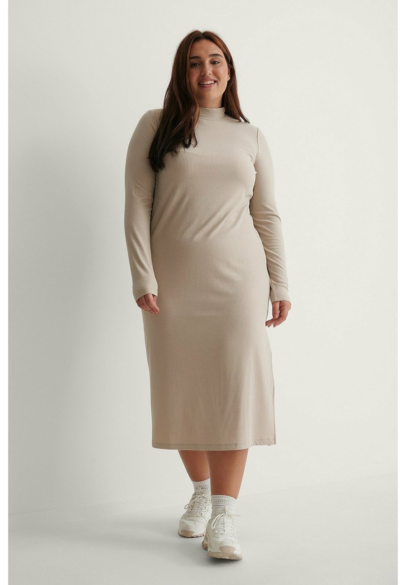 NA-KD Jerseyjurk beige