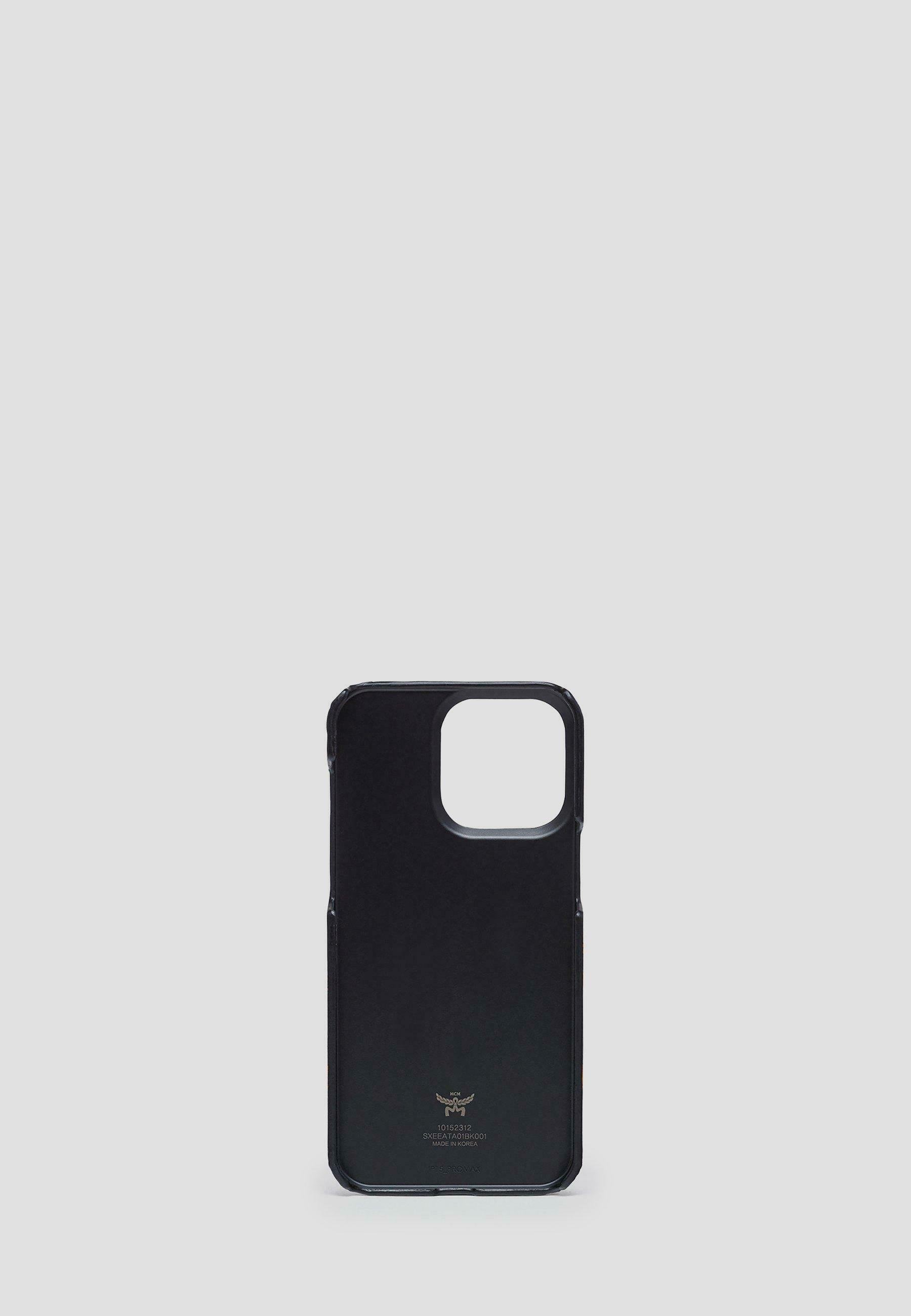 iPhoneアクセサリー MCM iPhone15ProMax Case+AirPodsPro Charm MCM IPHONE 15 PRO MAX IN MAXI MIT POUCH-ANHÄNGER FÜR AIRPODS