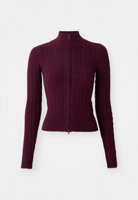 Cardigan - plum