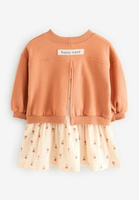 Next LONG SLEEVE - REGULAR FIT - Vestido informal - peach pink