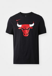 NBA CHICAGO BULLS LOGO TEE - T-Shirt print - black