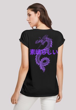 DRACHE JAPAN - Print T-shirt - schwarz
