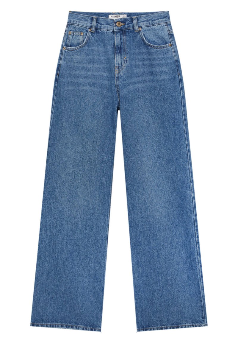 PULL&BEAR Flared Jeans blauw denim/bluedenim