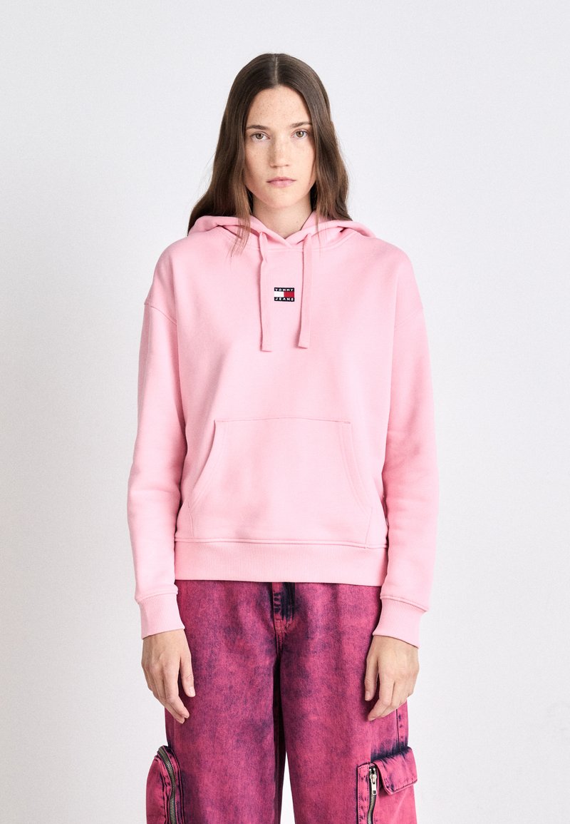 Tommy Jeans TJW BXY BADGE - Felpa - ballet pink