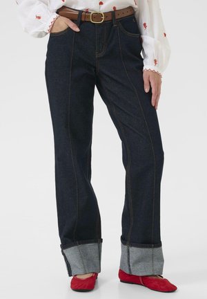 RANJA BAIILY - Laza szabású farmerek - kalispell rinse blue denim