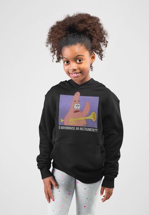 SPONGEBOB SQUAREPANTS MAYONNAISE - Kapuzenpullover - black