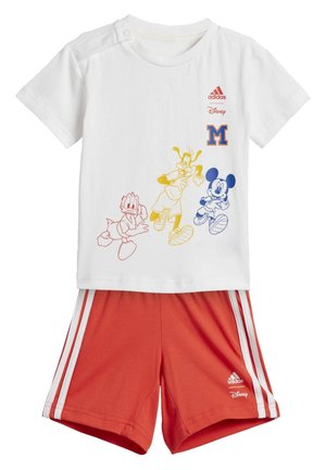 ADIDAS X DISNEY MICKEY MOUSE - Shorts - chalk white /bright red