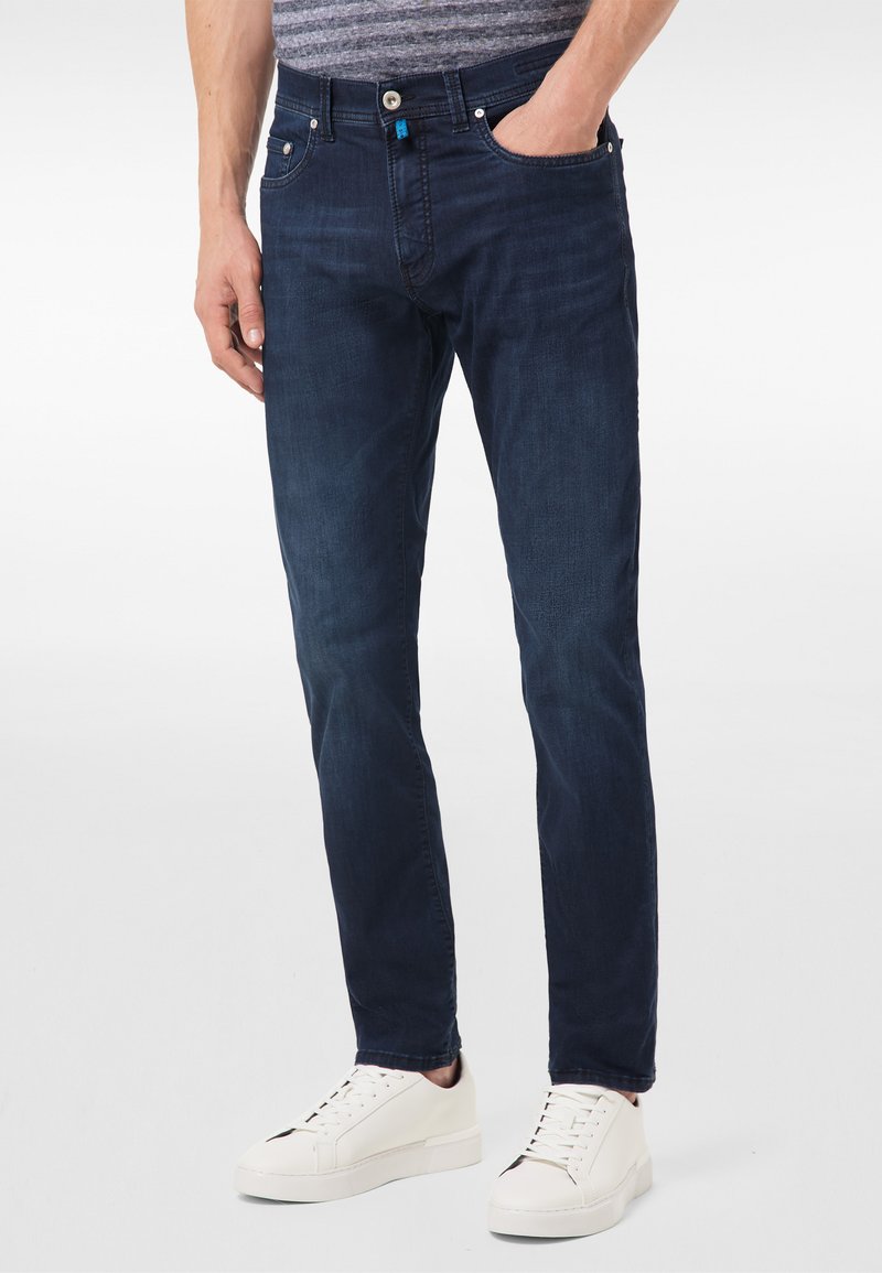 Herren Skinny Fit | Pierre Cardin Jeans Straight Leg dark blue/dark-blue denim - DC59595 Herren Skinny Fit | Pierre Cardin Jeans Straight Leg dark blue/dark-blue denim - DC59595