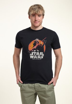 STAR WARS: VISIONS CLOSEUP VADER - Camiseta estampada - navy blue