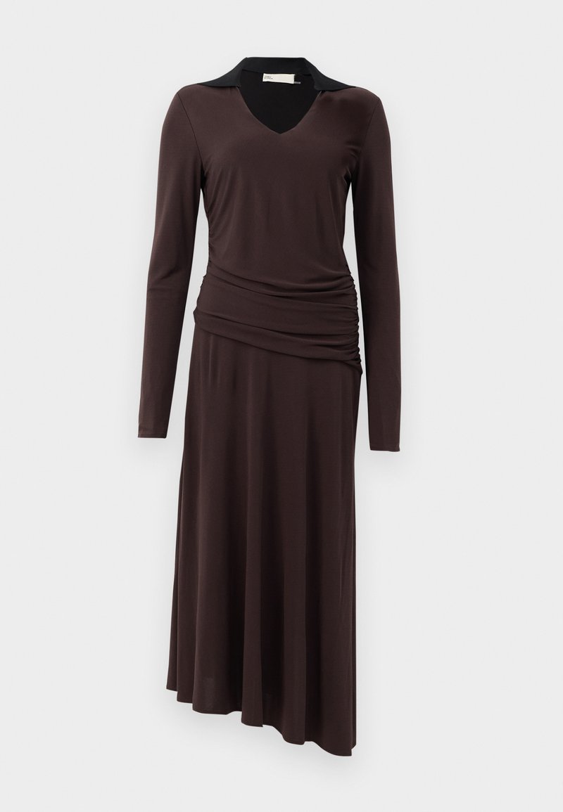 TORY BURCH Jurk donkerbruin