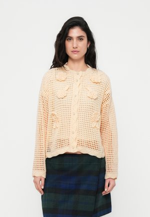 VIENNY FLOWER - Gilet - birch