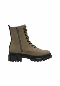 s.Oliver Botines con plataforma - dark taupe