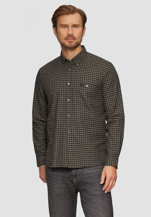 REGULAR KRAGEN - Hemd - schwarz